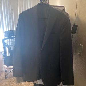 A Men’s dress suit jacket. Only used once and hasn’t got dirty at all.